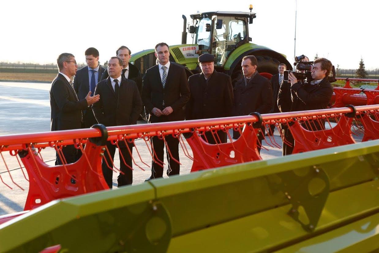 Визит Дмитрия Медведева – позитивный сигнал всем сельхозмашиностроителям